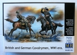 Thumbnail MASTERBOX 35184 BRITISH   GERMAN CAVALRYMEN WWI ERA