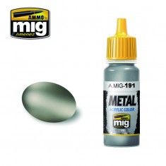 AMMO BY MIG JIMENEZ 0191 STEEL 17ml ACRYLIC PAINT FOR BRUSH AIRBRUSH Paint & Accessories
