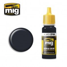 AMMO BY MIG JIMENEZ 0218 SCHWARTZ GREY 17ml ACRYLIC PAINT FOR BRUSH AIRBRUSH Paint & Accessories