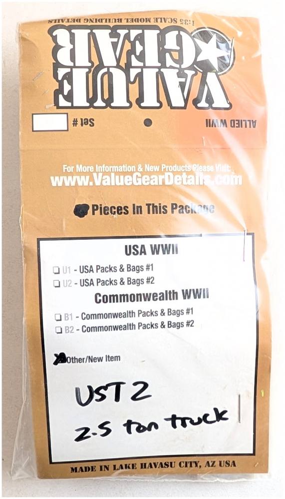 VALUE GEAR UST 2 2.5 TON TRUCK Paint & Accessories