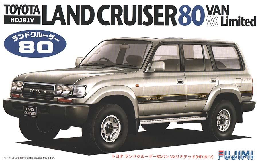 FUJIMI 037950 TOYOTA LAND CRUISER 80 VAN Cars, Motorbikes & Trucks Model kits