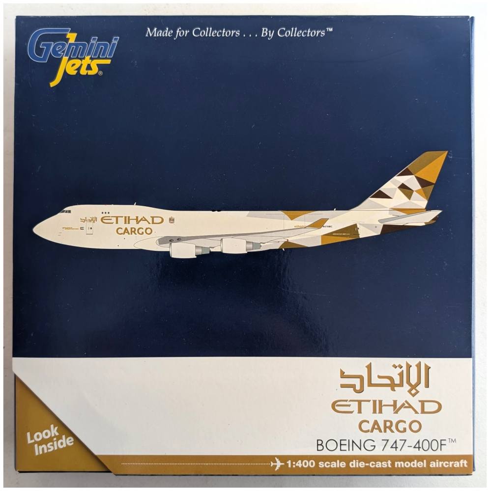 GEMINI JETS 1477 ETIHAD CARGO BOEING 747-400F Airliners Model Kits