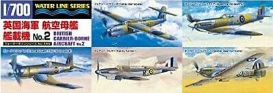 AOSHIMA 05943 BRITISH CARRIER-BORNE AIRCRAFT No.2 Model Ships Kits