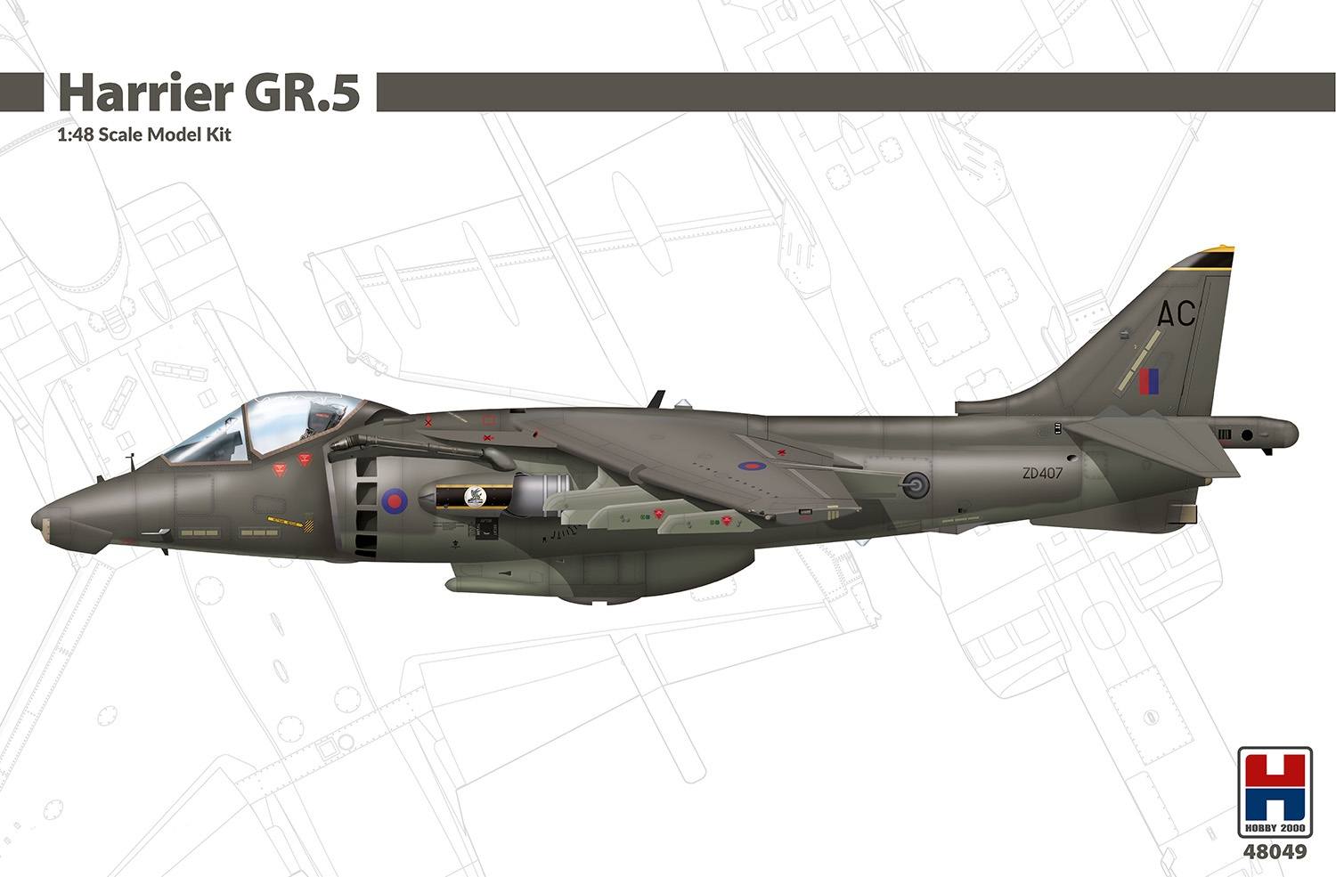 HOBBY 2000 HARRIER GR.5 48049 Aircraft Model Kits