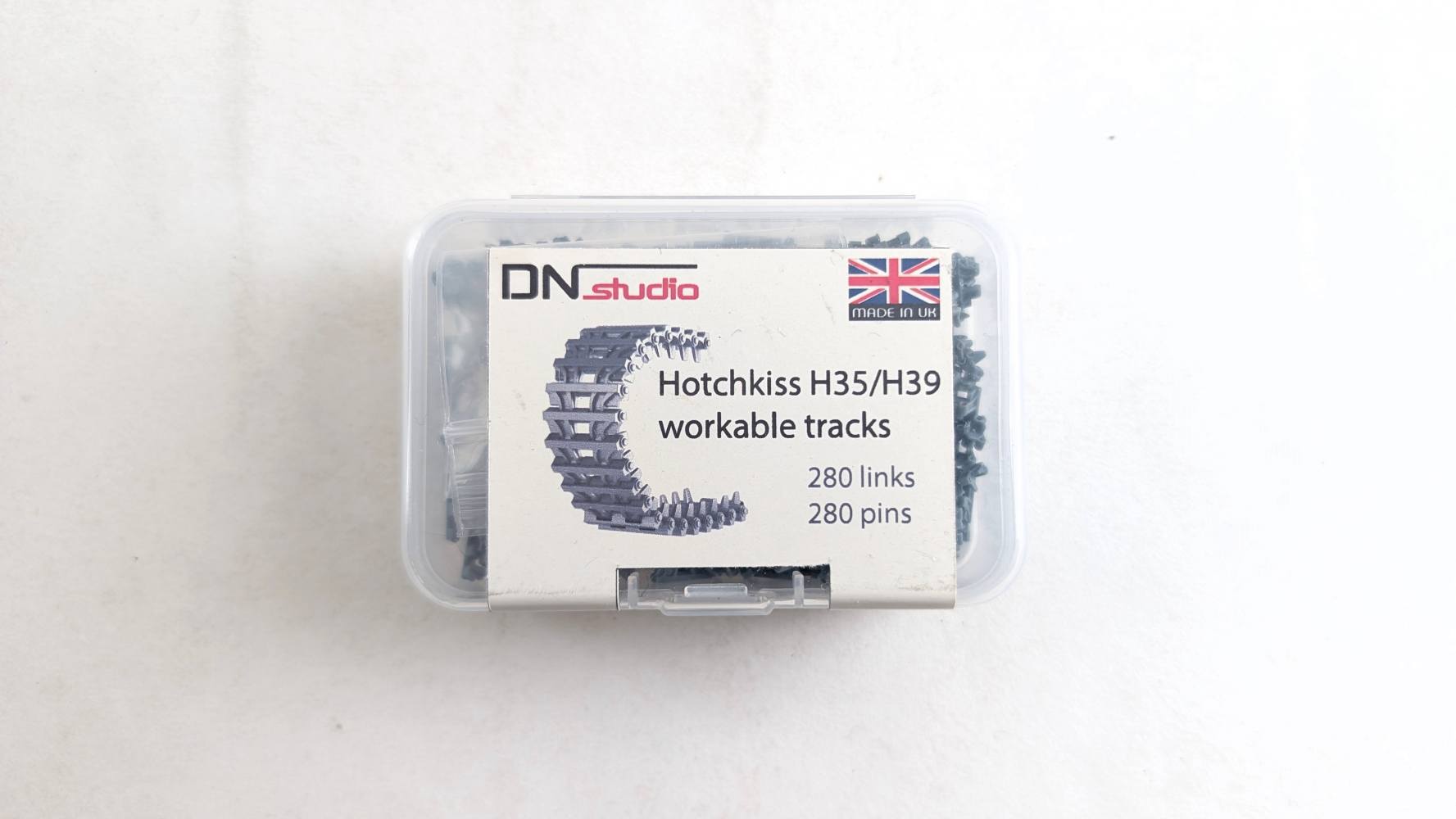 DN STUDIOS HOTCHKISS H35/H39 WORKABLE TRACKS Conversion Sets