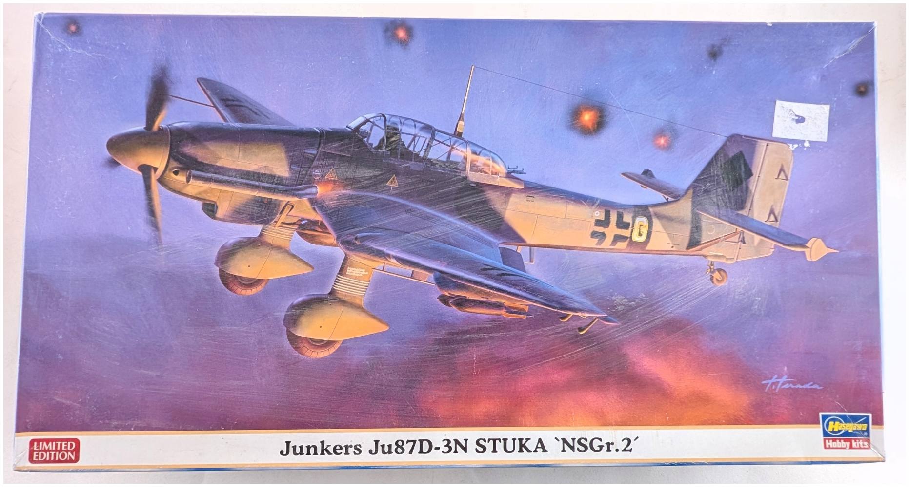 HASEGAWA 07323 JUNKERS JU87D-3N STUKA NSGR.2 Aircraft Model Kits