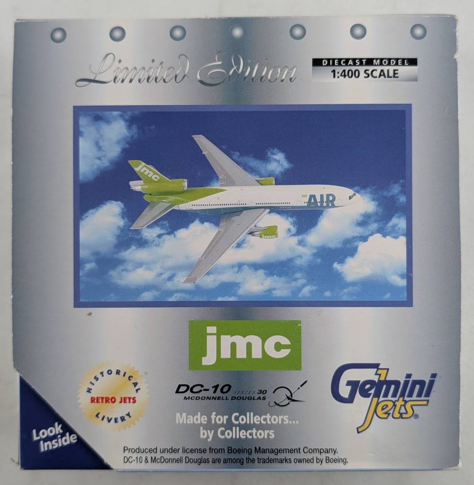 GEMINI JETS GJJMC296 DC-10 SERIES 30 JMC Airliners Model Kits