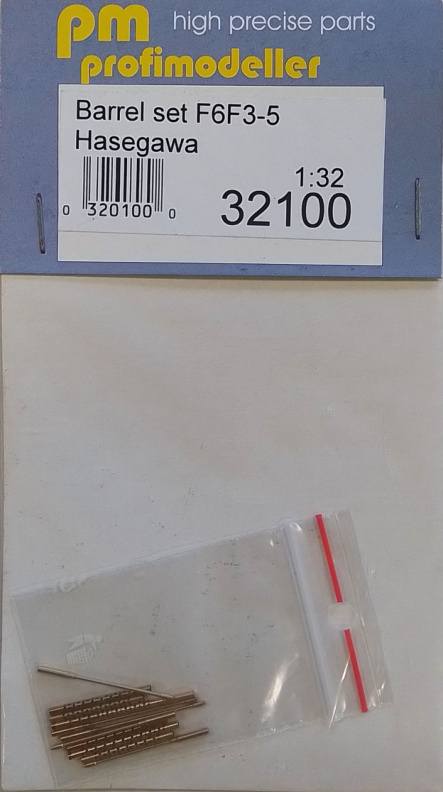 PROFIMODELLER 32100 BARREL SET F6F3-5 HASEGAWA Conversion Sets