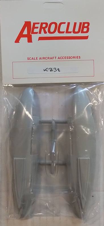 AEROCLUB K838 VAMPIRE FIGHTER FUSELAGE CORRECTION KIT Conversion Sets