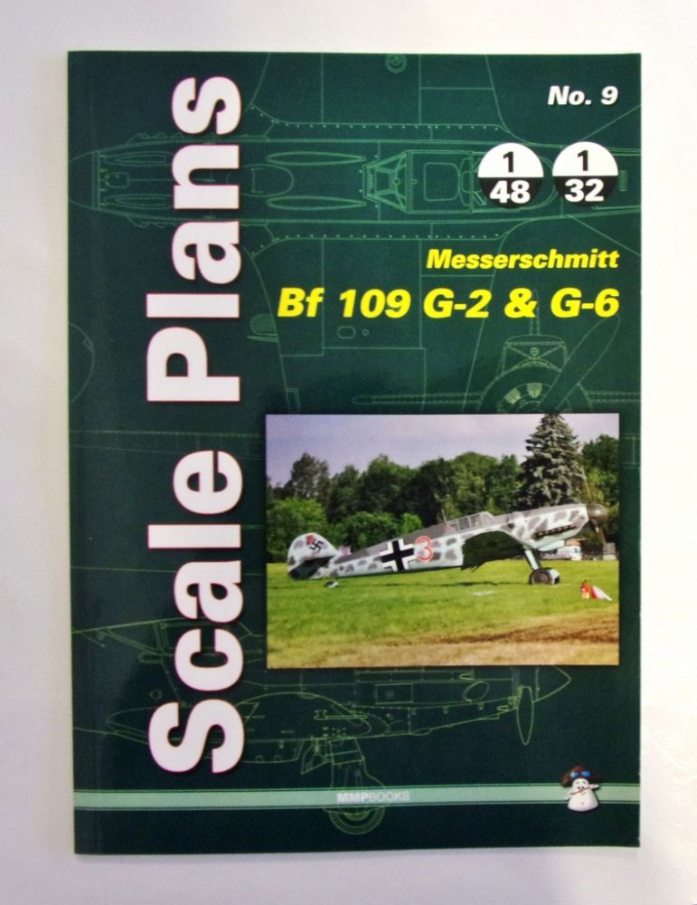 CHEAP BOOKS ZB2007 SCALE PLANS No.9 - MESSERSCHMITT Bf 109 G-2 AND G-6 Books