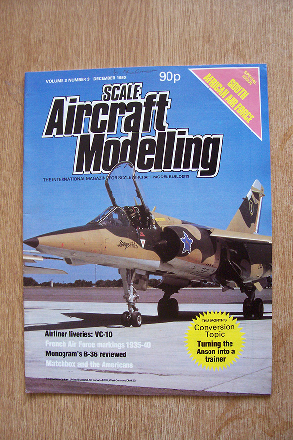 SCALE AIRCRAFT MODELLING Books SAM VOLUME 03 ISSUE 03