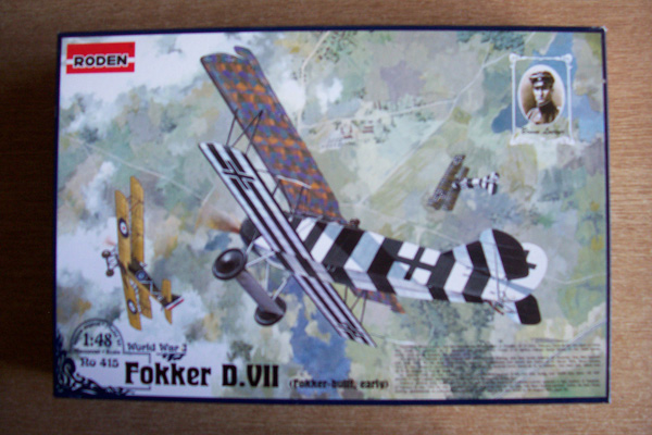 RODEN Aircraft Model Kits 415 FOKKER D.VII