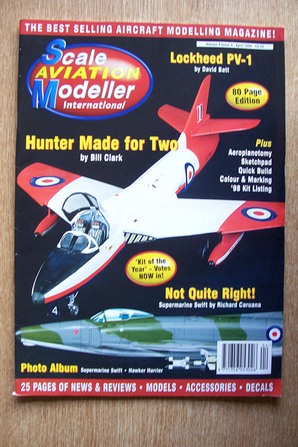 SCALE AVIATION MODELLER Books SAMI VOLUME 04 ISSUE 04