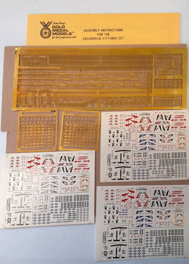 GOLD MEDAL MODELS ENTERPRISE FITTINGS SET Conversion Sets