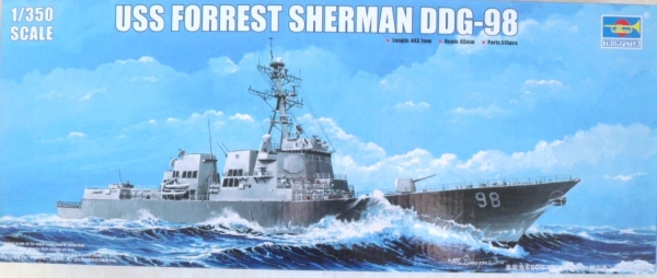 Trumpeter 1/350 04528 USS Forrest Sherman DDG-98 Model Kit
