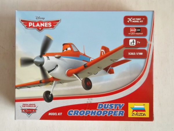 ZVEZDA MODELS Film & TV models 2061 DUSTY CROPHOPPER SNAP-FIT - DISNEY PLANES Aircraft Model Kits