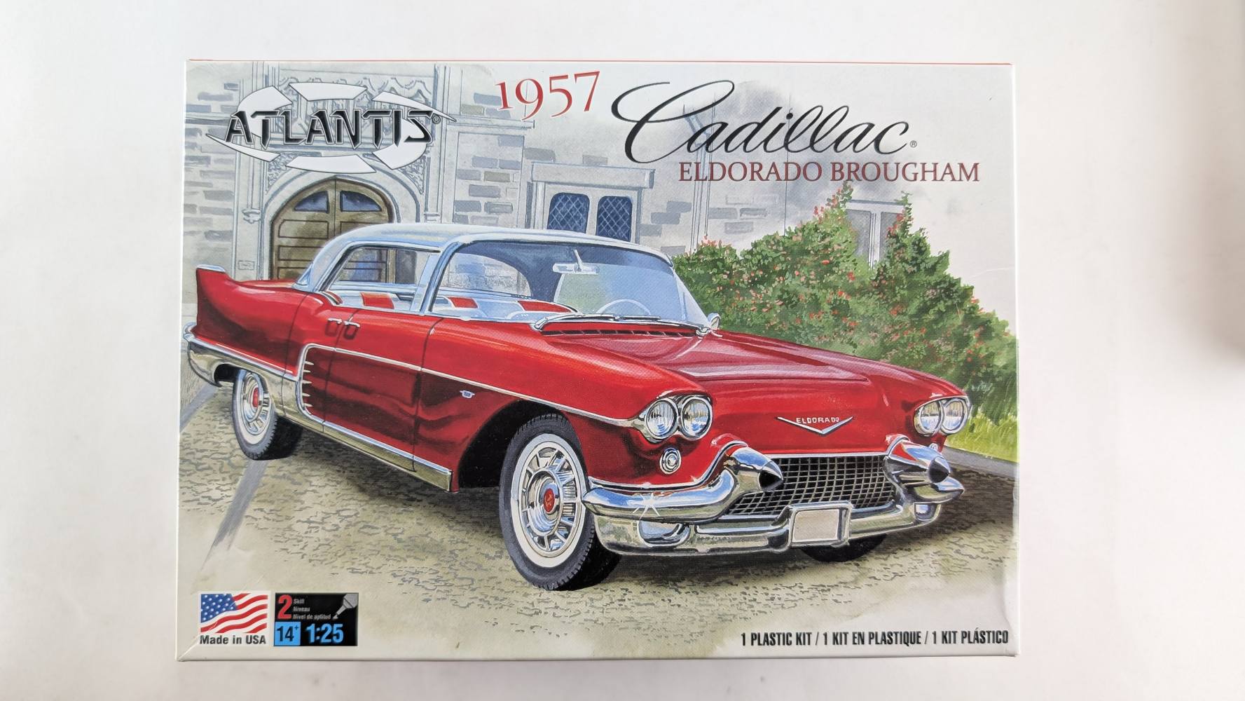 ATLANTIS H1244 1957 CADILLAC ELDORADO BROUGHAM Cars, Motorbikes & Trucks Model kits