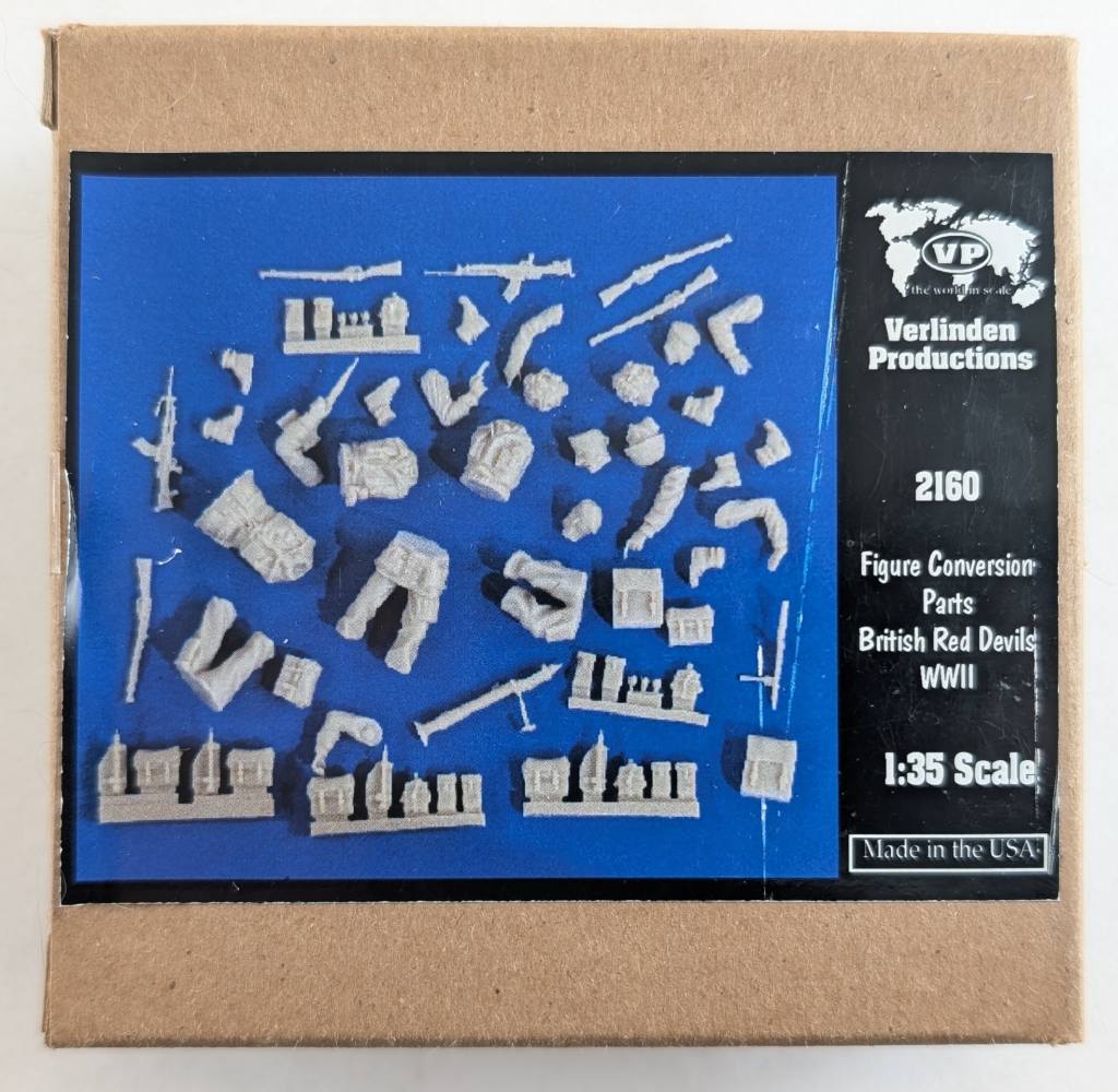 VERLINDEN PRODUCTIONS 2160 FIGURE CONVERSION PARTS BRITISH RED DEVILS WWII Conversion Sets