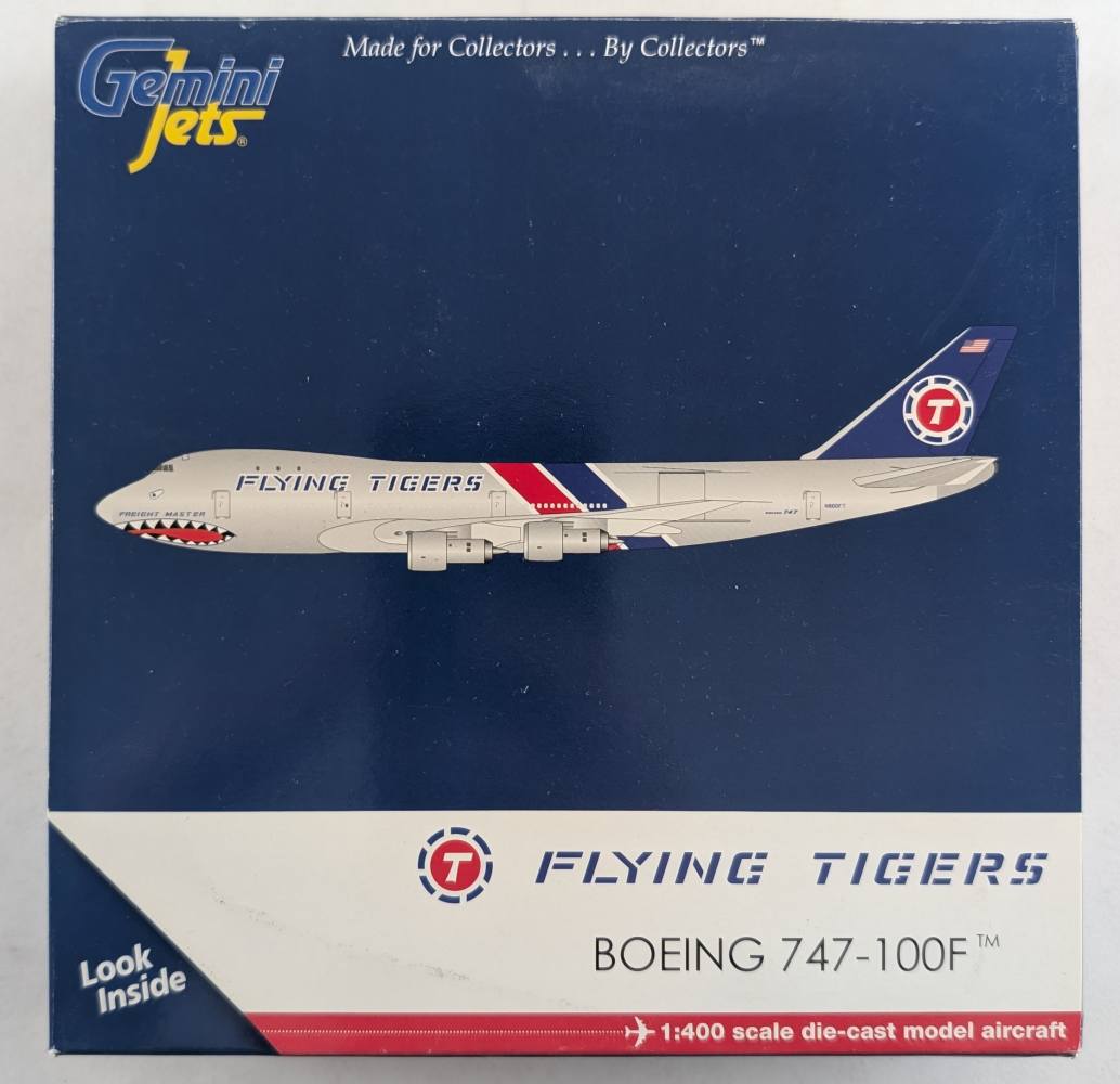 GEMINI JETS 1207 FLYING TIGERS BOEING 747-100F Airliners Model Kits