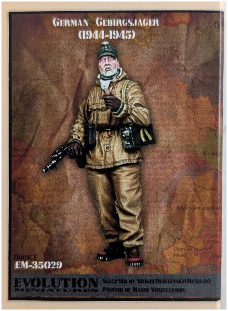 EVOLUTION MINIATURES EM-35029 GERMAN GEBIRGSJAGER 1944-1945 Model Figures