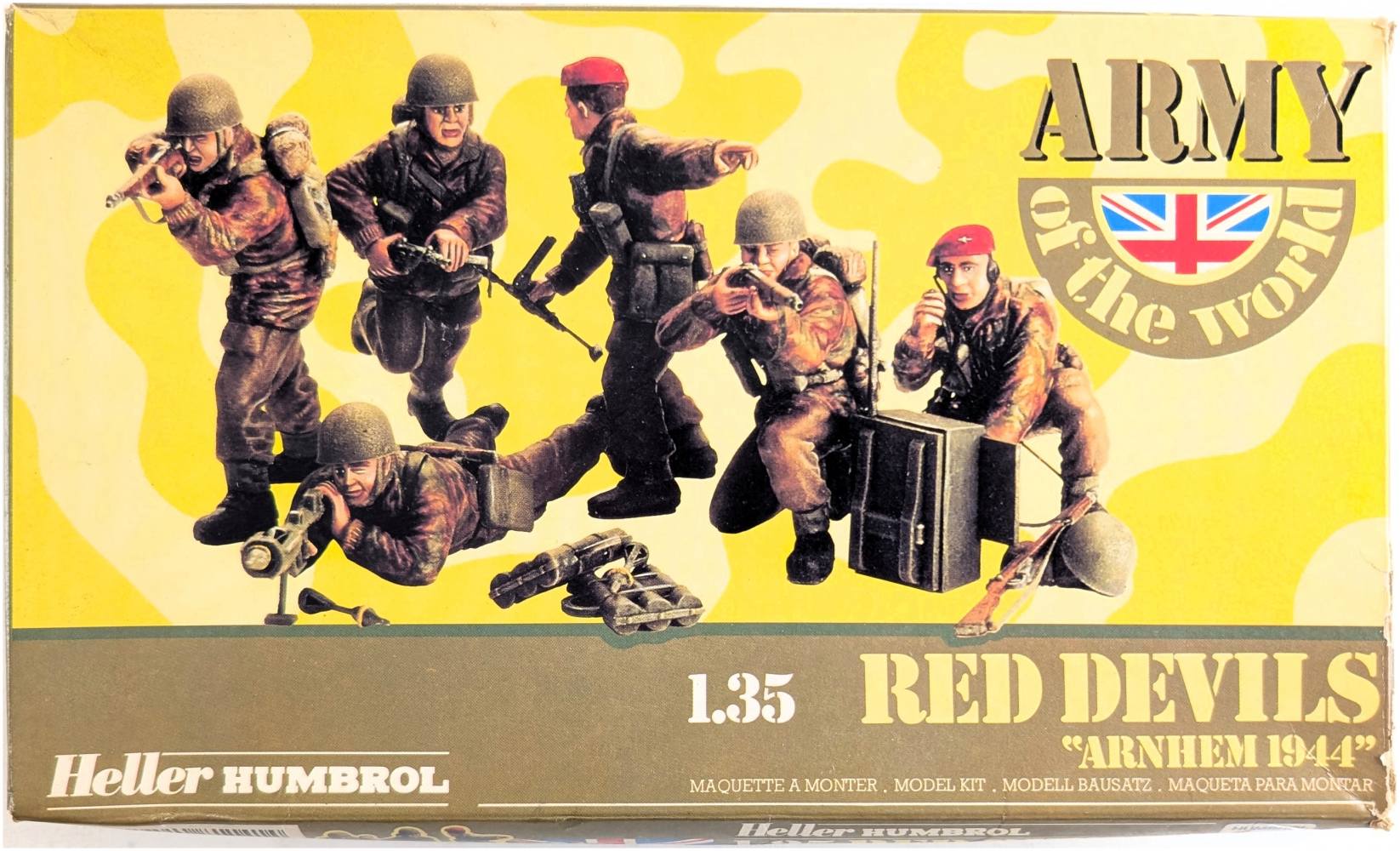 HELLER 81141 RED DEVILS ARNHEM 1944 Model Figures
