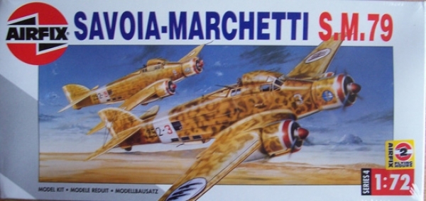 AIRFIX Aircraft Model Kits 04007 1987/1992 SAVOIA-MARCHETTI S.M.79