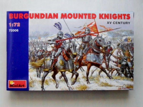 72006 BURGUNDIAN MOUNTED KNIGHTS XV CENTURY