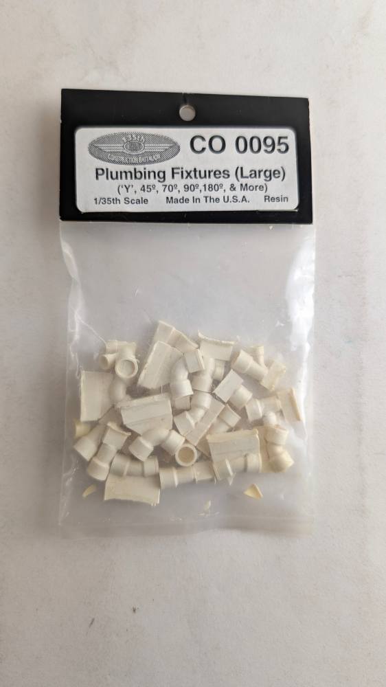 135TH CONSTRUCTION BATTALION 0095 PLUMBING FIXTURES LARGE Paint & Accessories