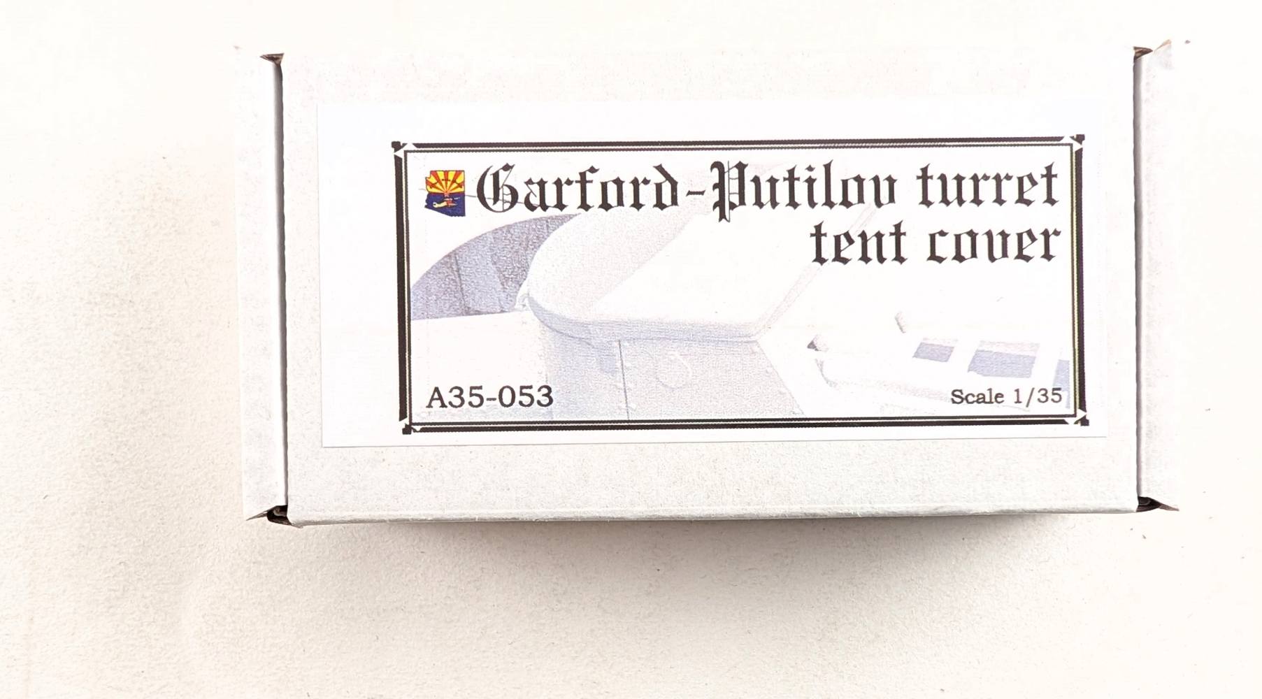 COPPER STATE MODELS A35-053 GARFORD-PUTILOV TURRET TENT COVER Conversion Sets