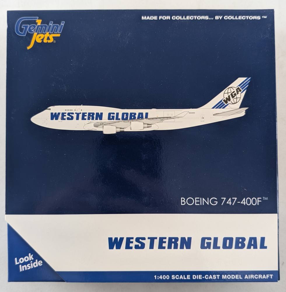 GEMINI JETS 2015 WESTERN GLOBAL BOEING 747-400F Airliners Model Kits