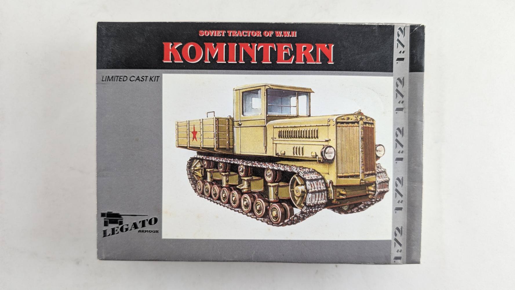 LEGATO 009 KOMINTERN SOVIET TRACTOR OF WWII Military Model Kits