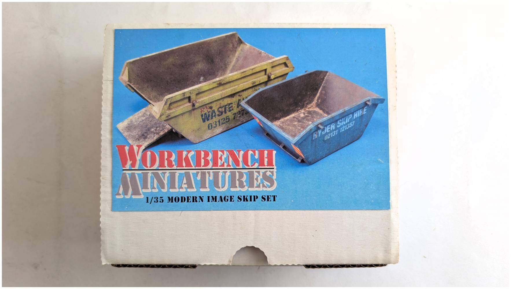 WORKBENCH MINIATURES MODERN IMAGE SKIP SET Paint & Accessories