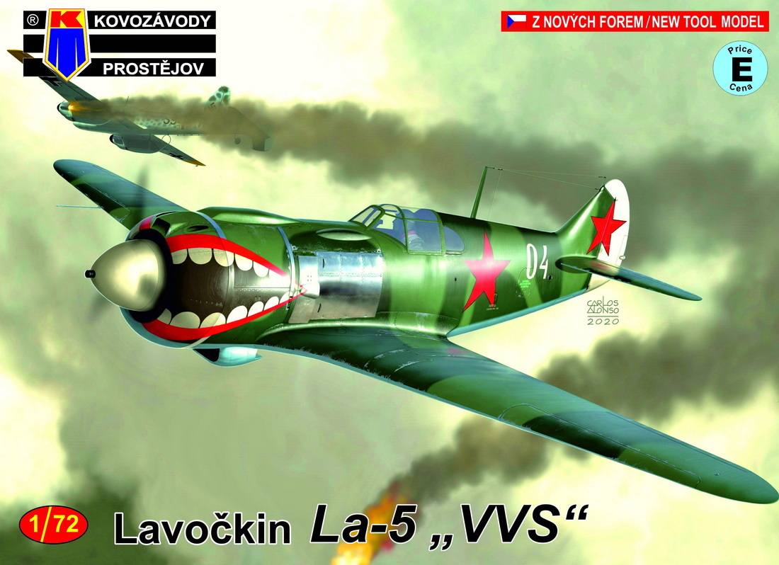 KOVOZAVODY KPM72558 LAVOCKIN LA-5 VVS Aircraft Model Kits