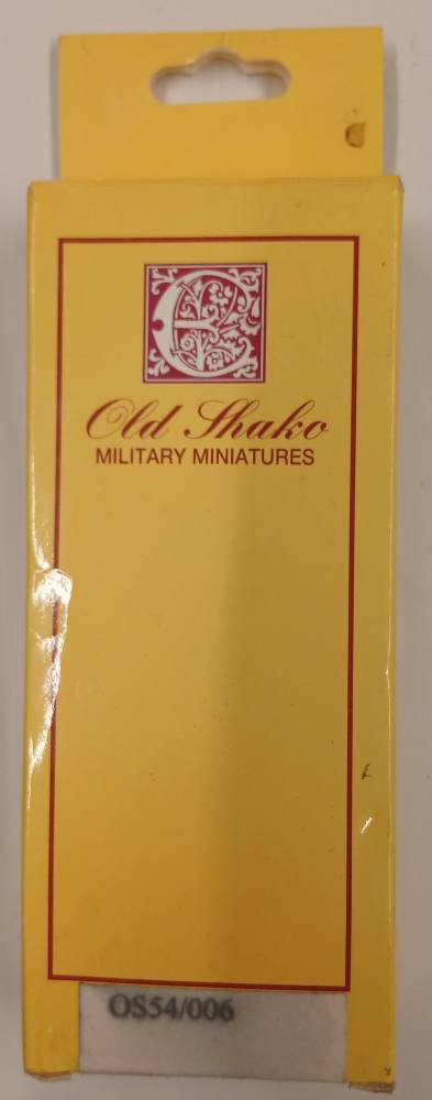 OLD SHAKO MINIATURES OS54/014 RUSSIAN OFFICER 17TH RGT ART CRIMEAN WAR 1854 54MM Model Figures