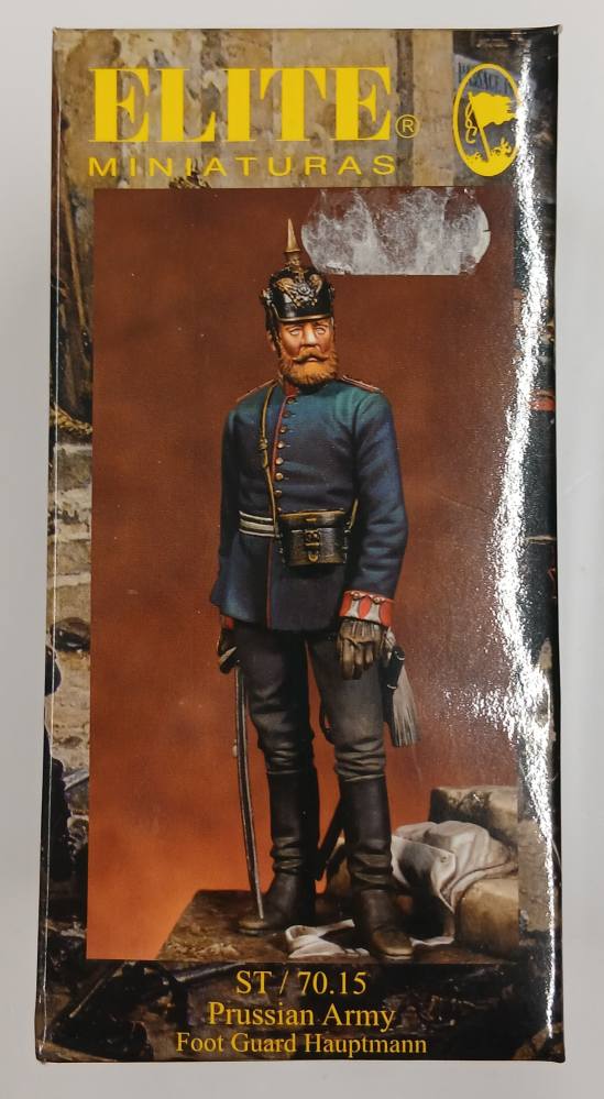 ELITE MINIATURAS ST/70.15 PRUSSIANARMY FOOT GUARD HAUPTMANN Model Figures