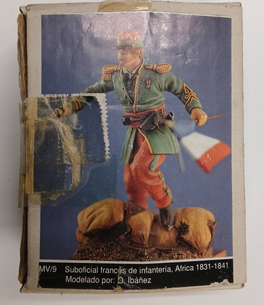 BENEITO MINIATURES MV9 FRENCH INFANTRY SUB OFFICER AFRICA 1831-1841 Model Figures