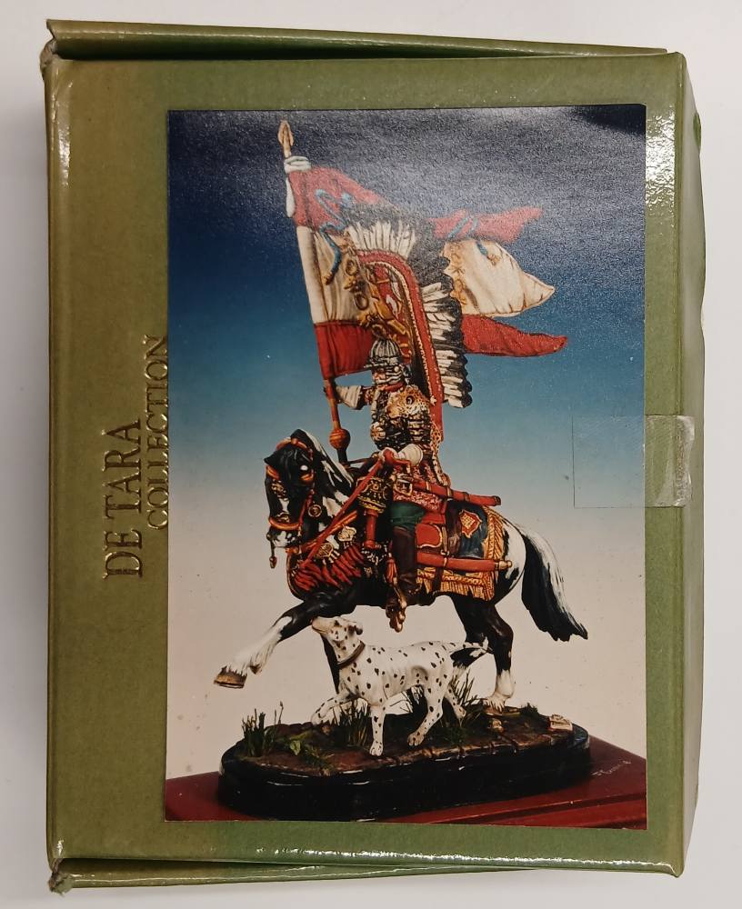 DE TARA COLLECTION 5404 MOUNTED POLISH WINGED HUSSAR 1680 Model Figures