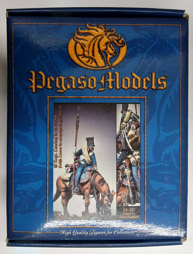 PEGASO MODELS 54517 POLISH LANCER IN CAMPAIGN DRESS 1809-15 Model Figures