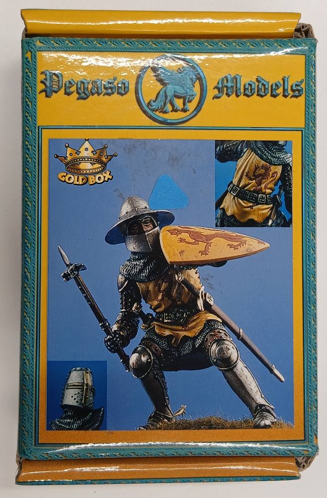 PEGASO MODELS 54100 GERMAN KNIGHT WITH WAR HAMMER Model Figures