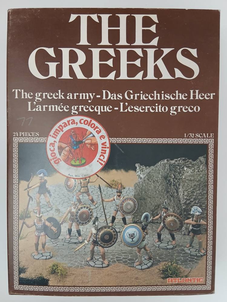 ATLANTIC 1605 THE GREEKS Model Figures