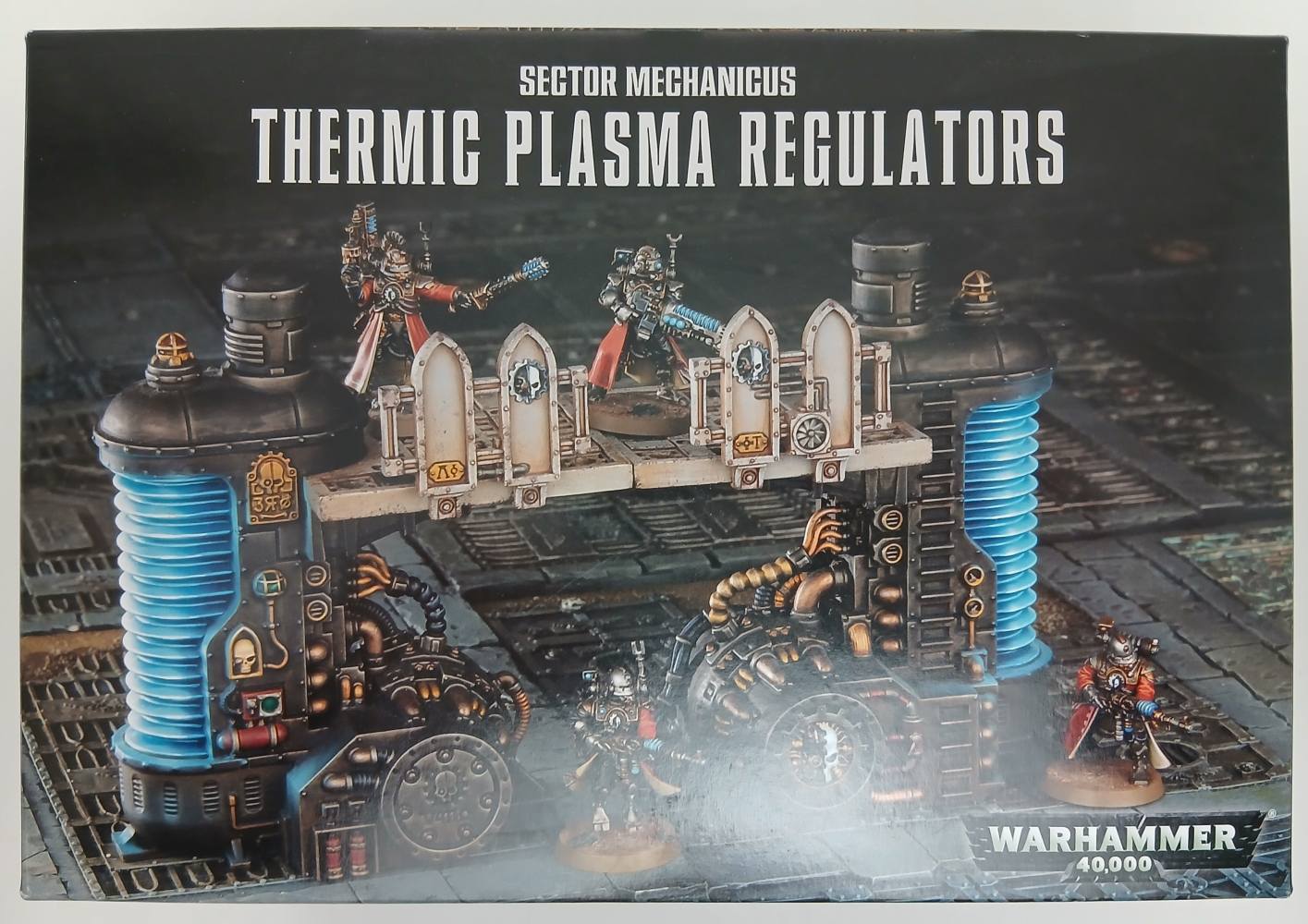 GAMES WORKSHOP WARHAMMER 40 000 SECTOR MECHANICUS THERMIC PLASMA REGULATORS Wargames Model Kits