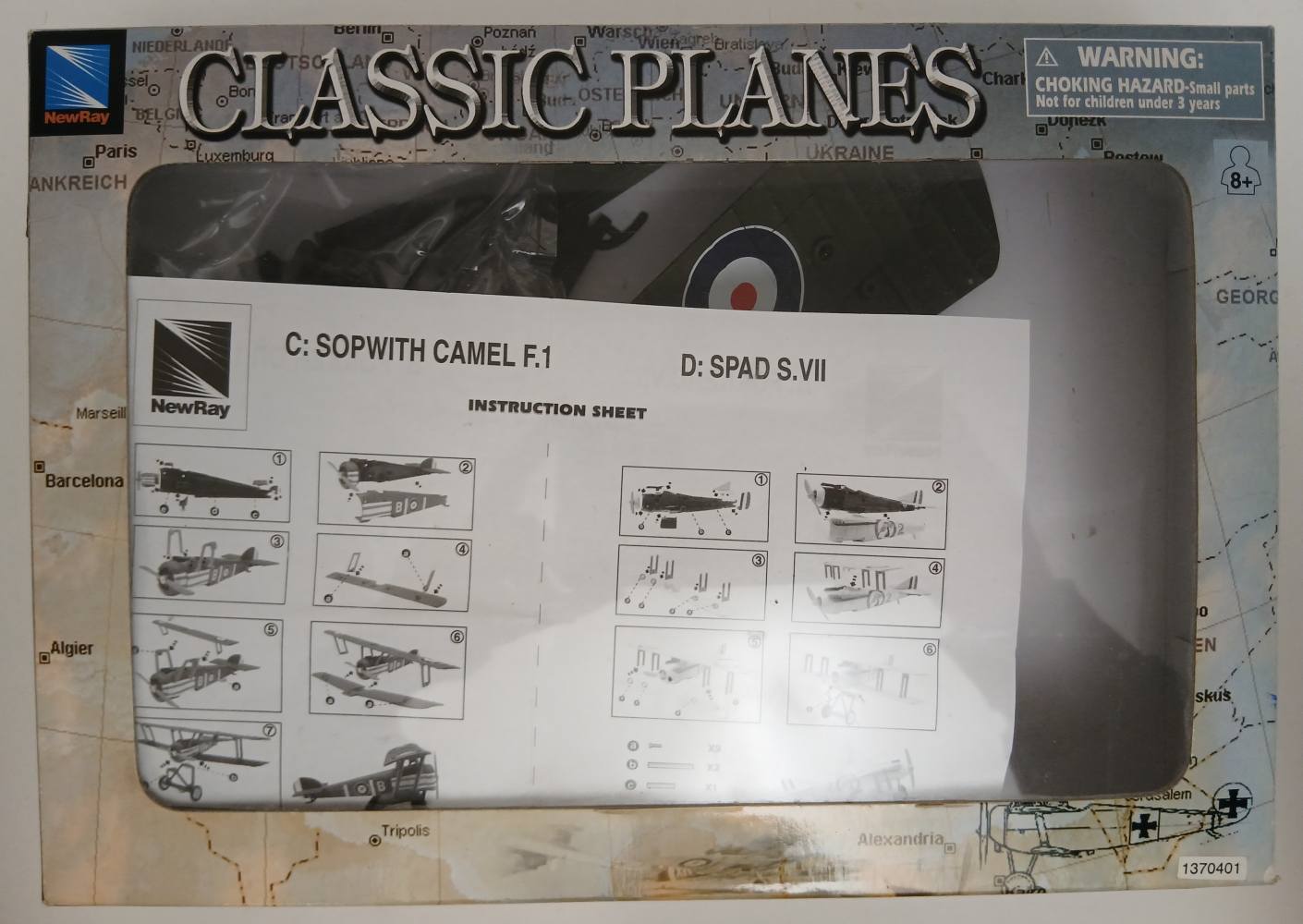 NEWRAY CLASSIC PLANES SOPWITH CAMEL F.1 Aircraft Model Kits