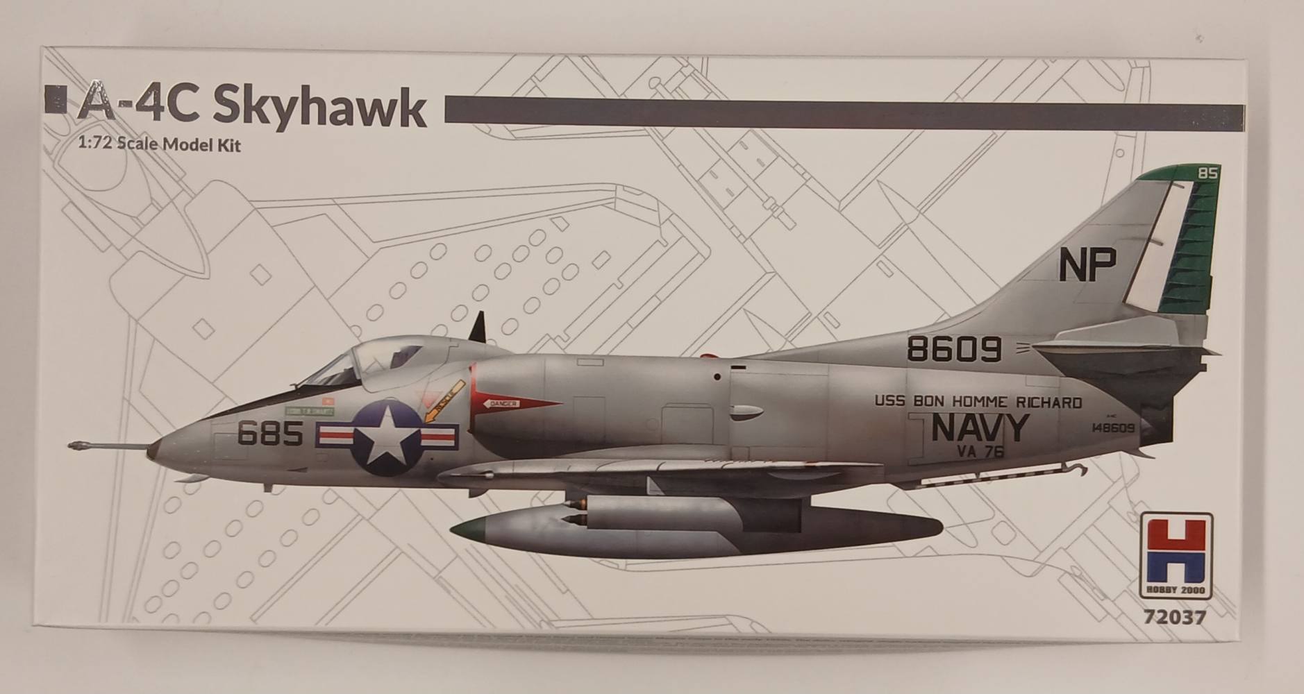 HOBBY 2000 72037 A-4C SKYHAWK Aircraft Model Kits