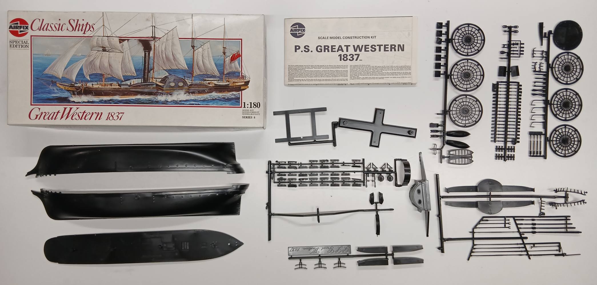 KINGKIT MODEL SCRAPYARD AIRFIX 08252 GREAT WESTERN 1837 INCOMPLETE Salvage Yard