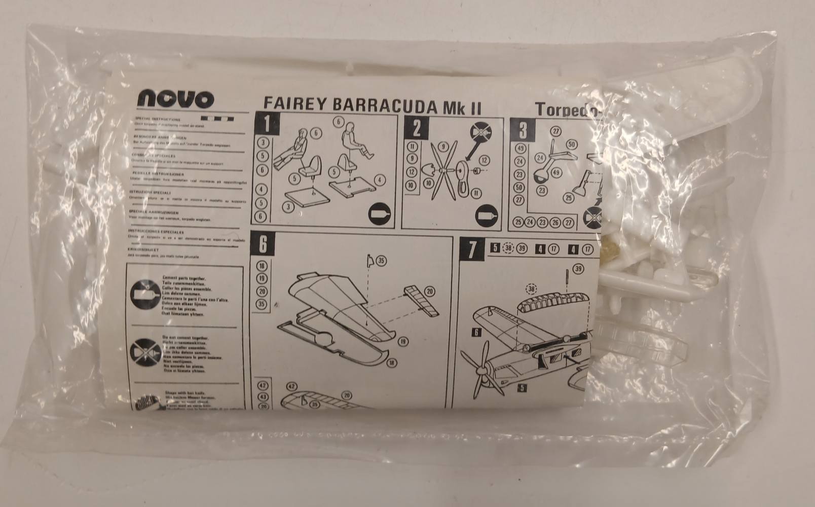 KINGKIT MODEL SCRAPYARD NOVO FAIREY BARRACUDA MK II MISSING HEADER Salvage Yard