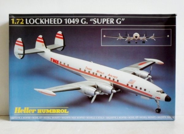 HELLER 1/72 80314 LOCKHEED 1049G. SUPER CONSTELLATION Model Kit