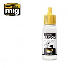 AMMO BY MIG JIMENEZ 2055 MATT LUCKY VARNISH 17ml ACRYLIC Paint & Accessories