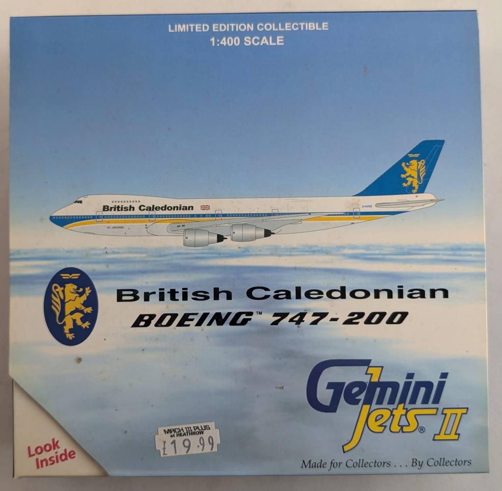 GEMINI JETS 568 BRITISH CALEDONIAN BOEING 747-200 Airliners Model Kits