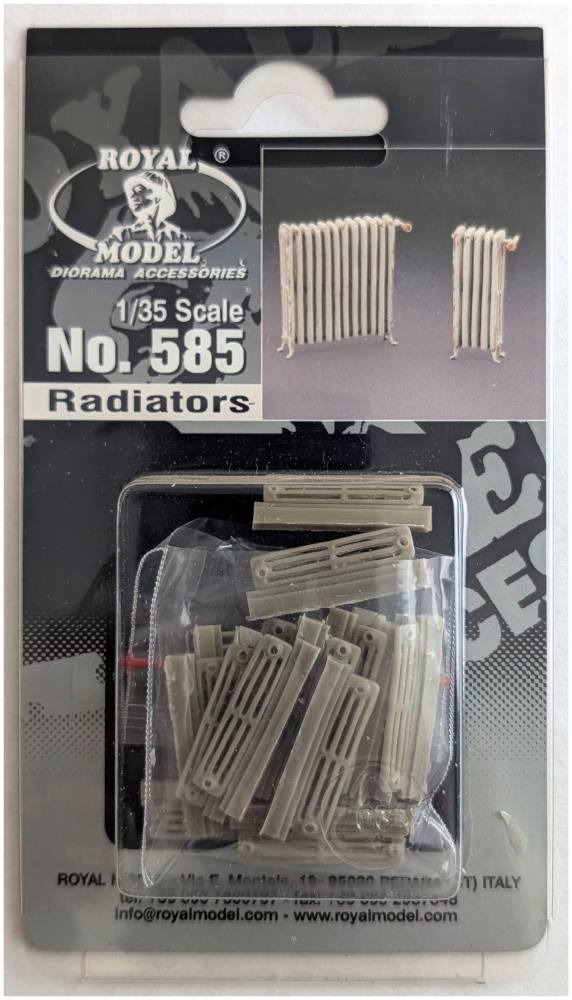 ROYAL MODEL NO 585 RADIATORS Paint & Accessories