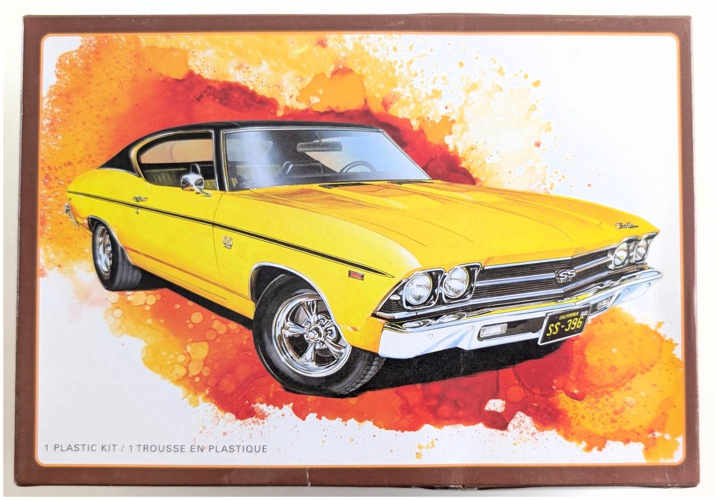 AMT AMT1519 1969 CHEVELLE SS 396 Cars, Motorbikes & Trucks Model kits